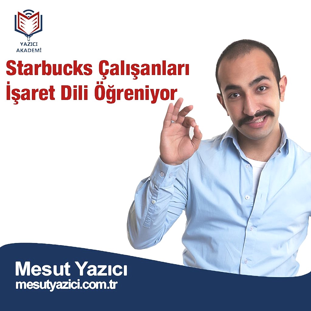 Starbucks Çalışanları İşaret Dili Öğreniyor